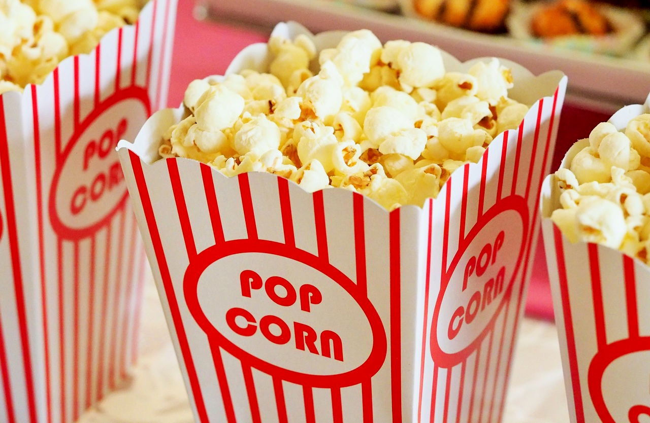 קערת פופקורן לארוחת ערב - בריאה יותר מפסטה
