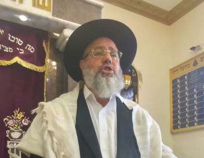 מעמד הסיום במוסדות דור ודור. הרב שמעון בן טוב