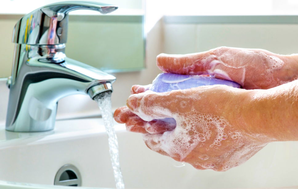 "הסבונים האלה טובים יותר מסבון ומים רגילים"