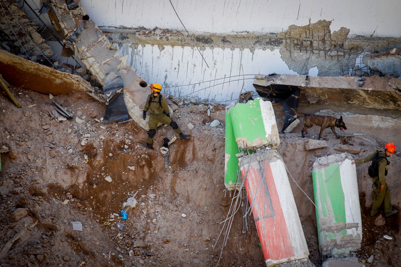 תיעוד ענק: זירת ההרס בהתרסקות בתל אביב