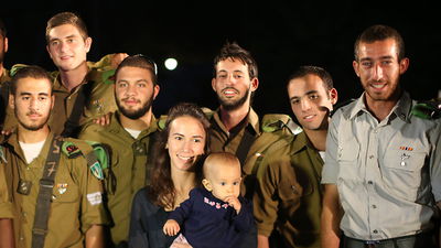 יעל ונטע מקבלות צל"ש על גבורתו של ינאי וייסמן