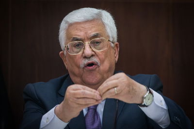 יו"ר הרשות הפלסטינית אבו מאזן