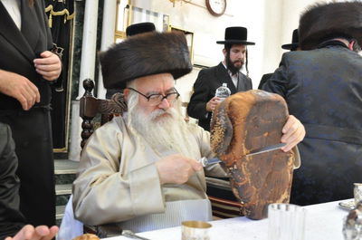 תיעוד: שמחת הברית לנין האדמו"ר ממשכנות הרועים