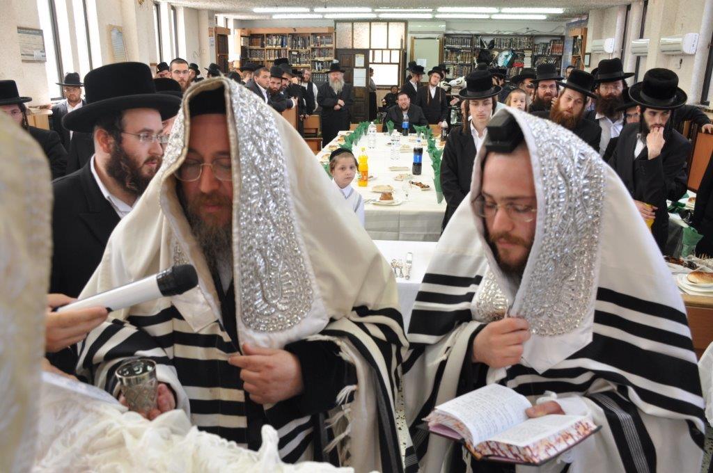 תיעוד: שמחת הברית לנין האדמו"ר ממשכנות הרועים