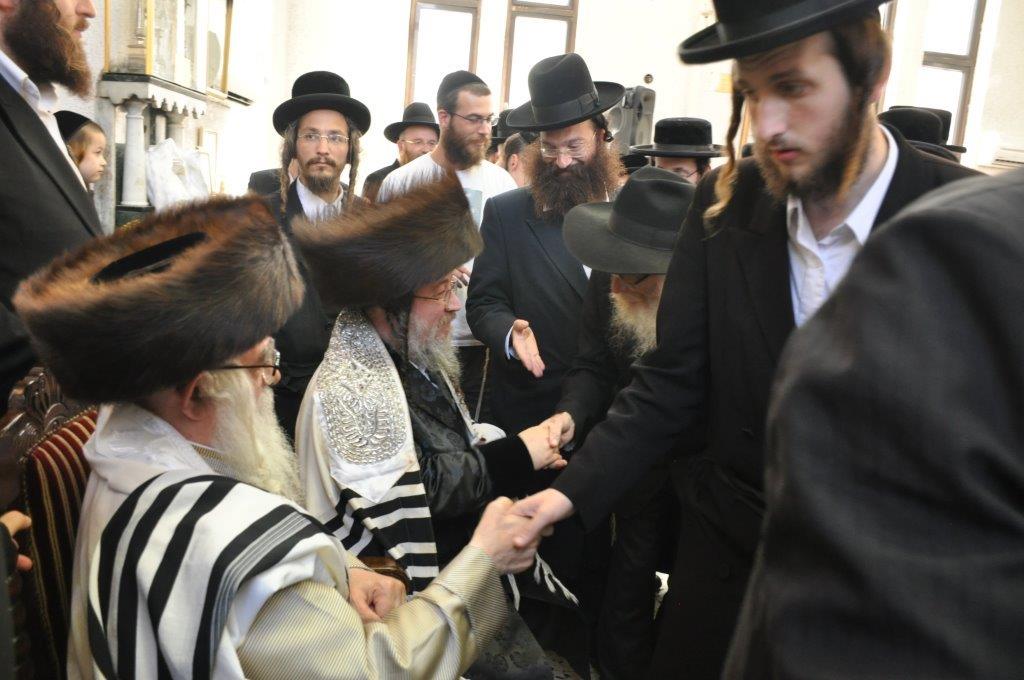 תיעוד: שמחת הברית לנין האדמו"ר ממשכנות הרועים