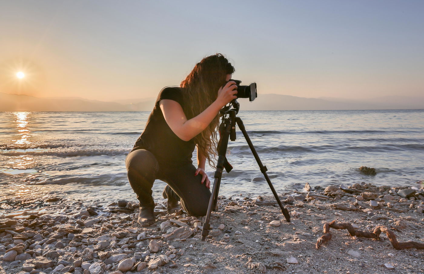 עצוב אבל מרהיב: צפו בהתייבשות של ים המלח
