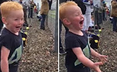 יותר מ-40 מיליון צפיות ביומיים: הפעוט ששבר את האינטרנט