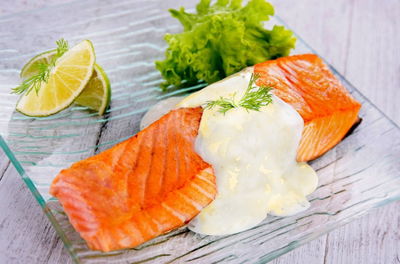 דג סלמון. אילוסטרציה