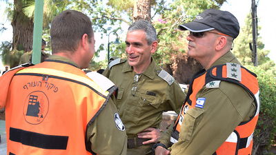 שוב נפילות בגולן, צה"ל תרגל פינוי תושבים בגליל