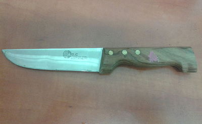 הסכין שאותרה