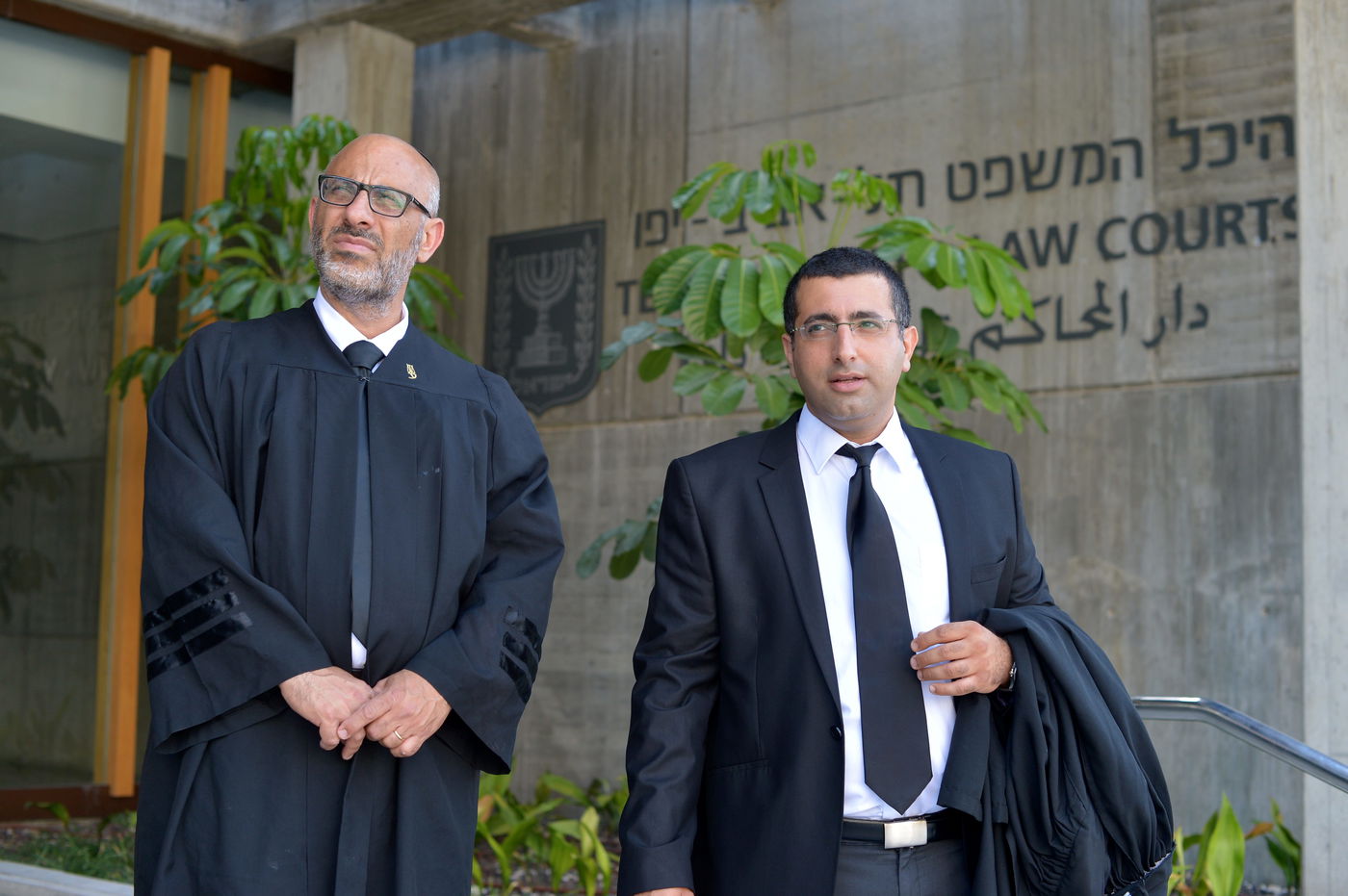 עו"ד טל גבאי ויהודה פריד