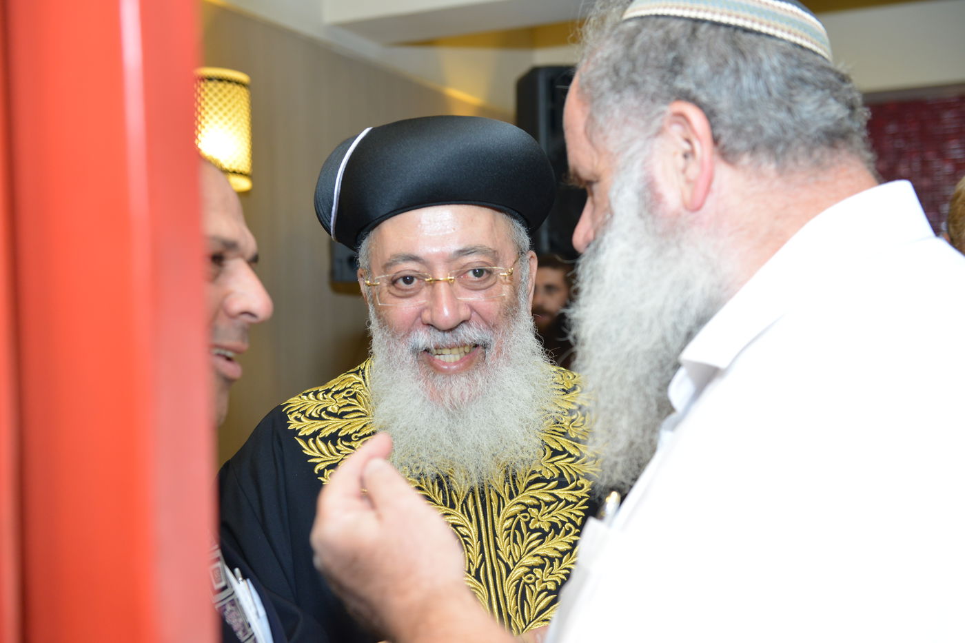 משה ליאון חגג 'הרמת כוסית' עם שר הביטחון