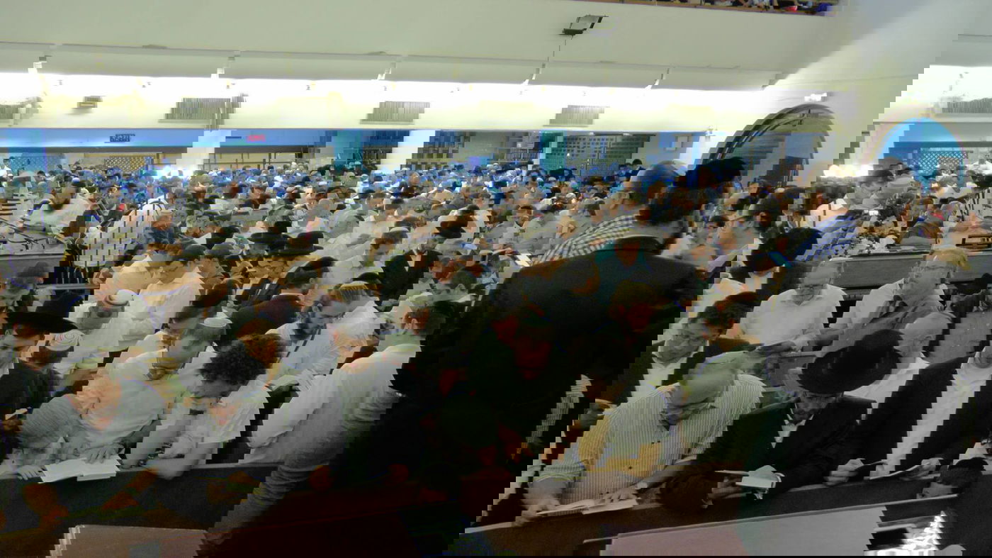 לשמוע אל הרינה ואל התפילה - שילוב מנצח