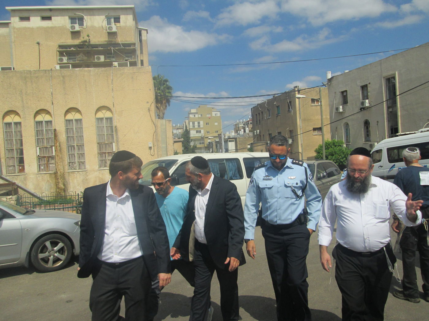 מפקד המשטרה הקשיב לשיעור ב"נדרים"