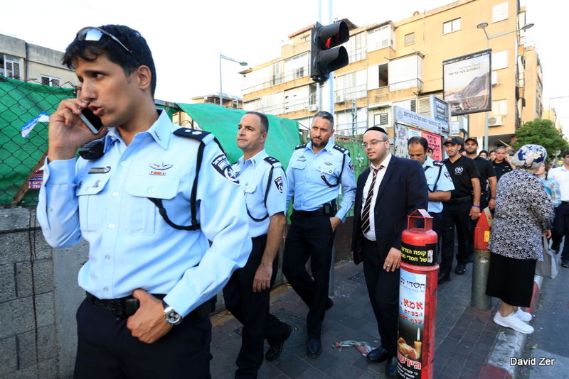 ומי בא לביקור בבני ברק? מפקד מרחב דן שי אזולאי