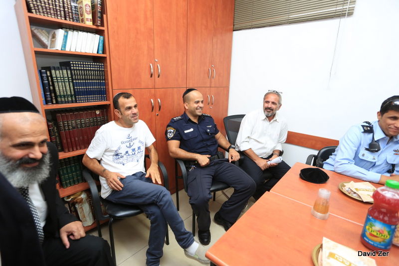 ומי בא לביקור בבני ברק? מפקד מרחב דן שי אזולאי