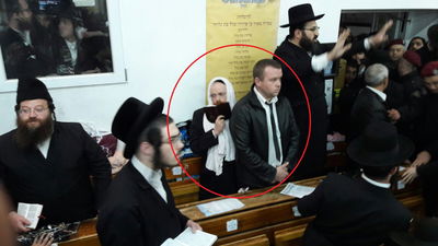 הרב יו"ט חשין הותקף ע"י תומכי הרב ברלנד