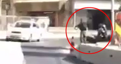 צפו: רגע נטרול המחבל בפיגוע בירושלים