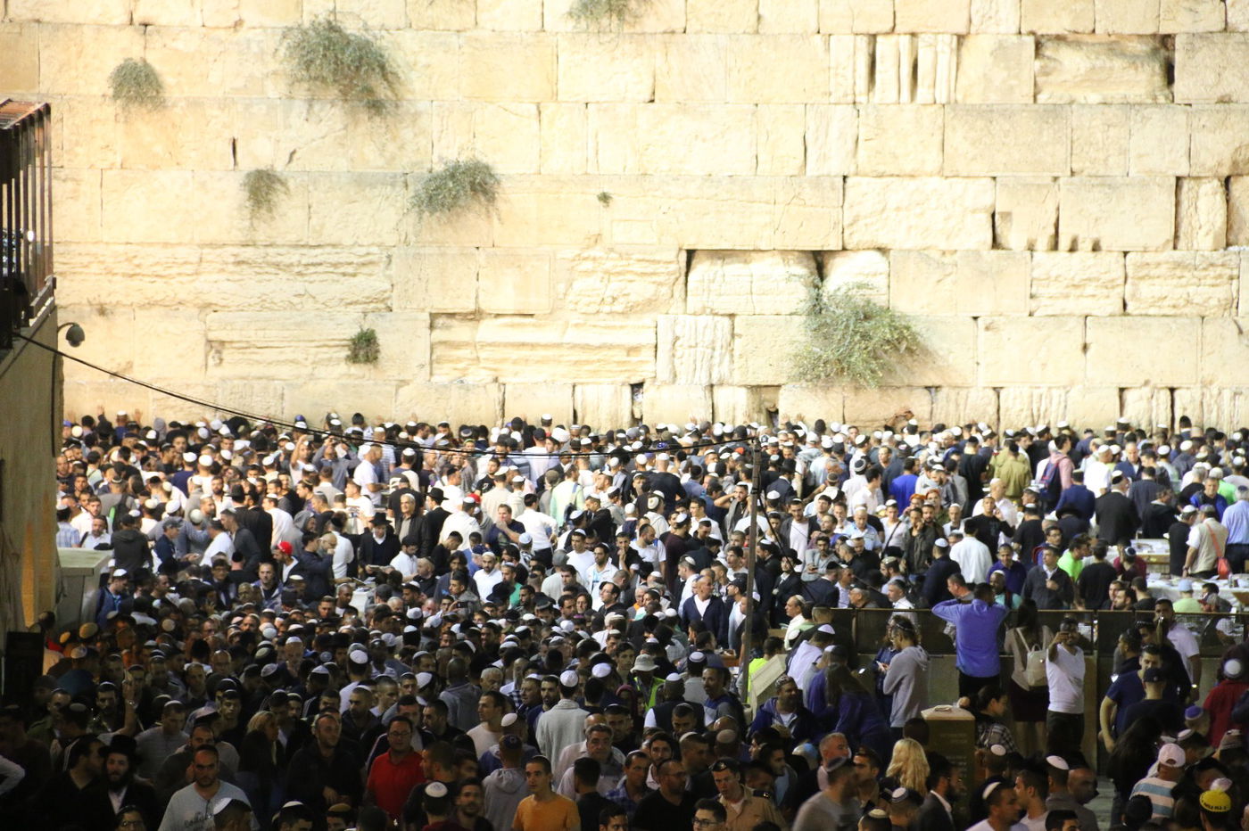 הכותל המערבי: אלפים אמרו סליחות עם המקובל הרב יעקב עדס