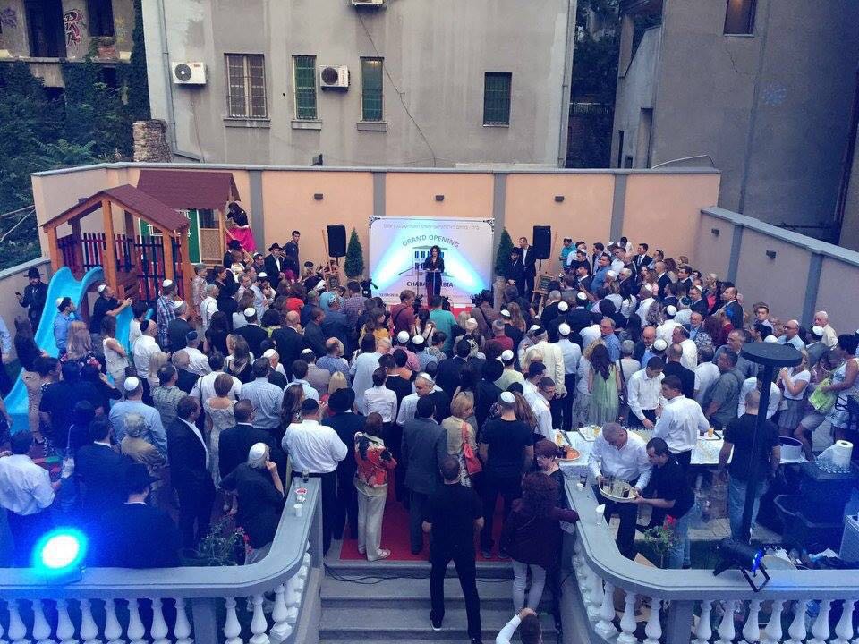 בבירת סרביה נחנך אחד מבתי חב"ד המפוארים בעולם