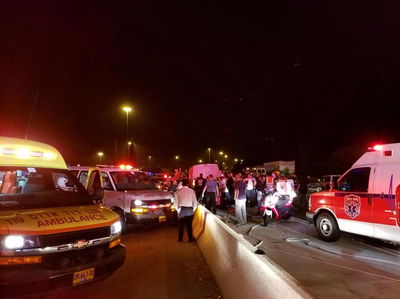 זירת התאונה