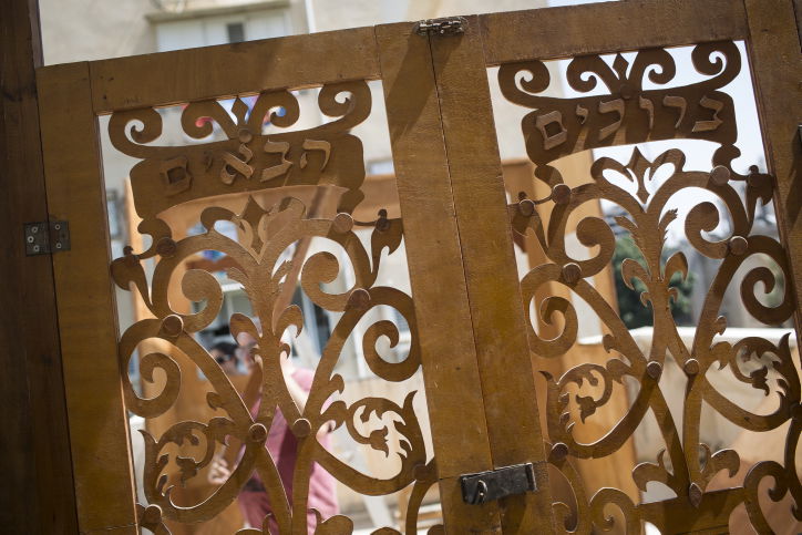 הסוכה המרהיבה של מאיר פרוש | גלריה