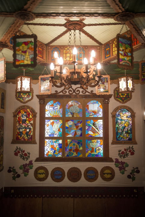 הסוכה המרהיבה של מאיר פרוש | גלריה