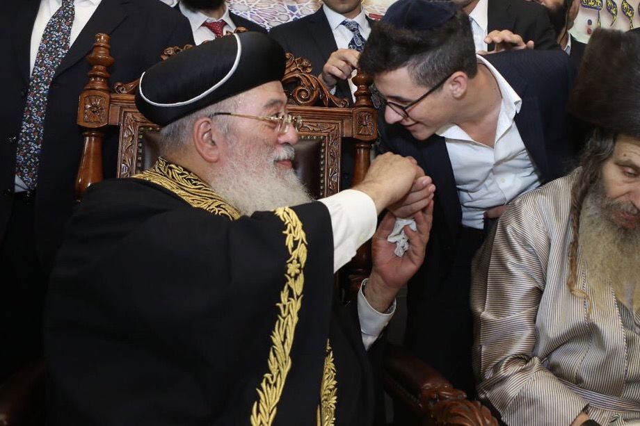 אלפים ב"הקבלת פני רבו" לגר"ש עמאר