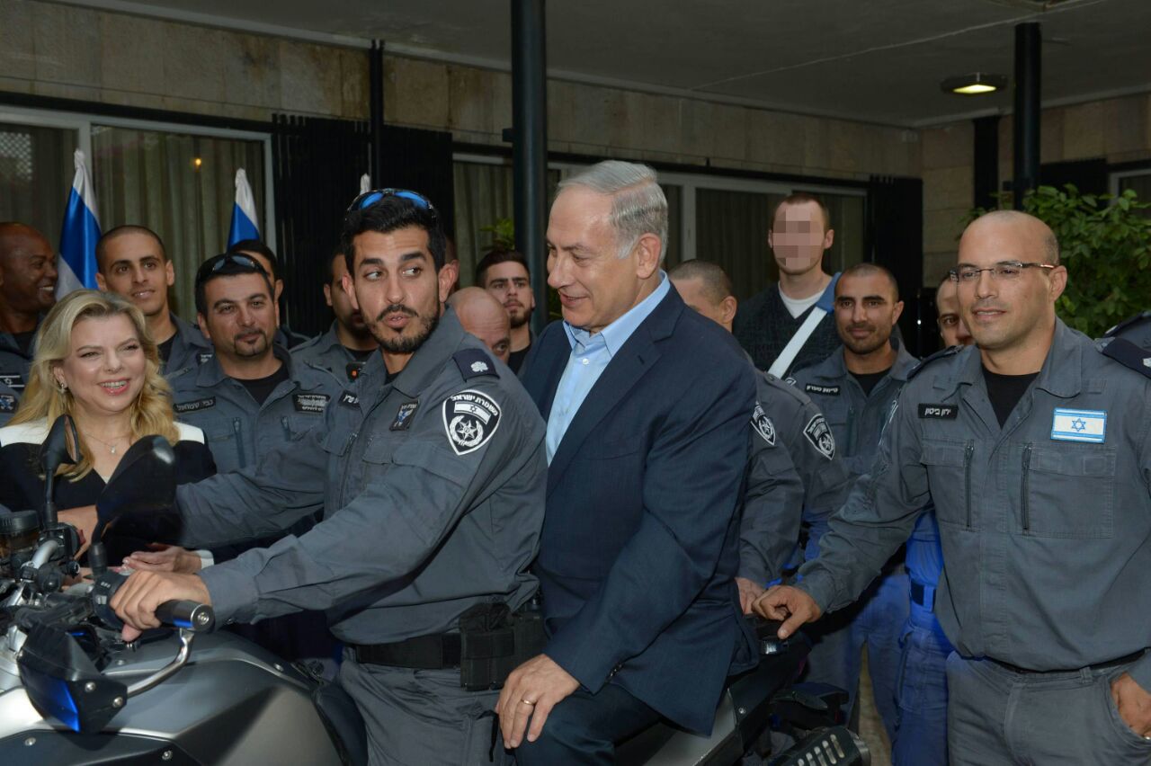 נתניהו עם לוחמי היס"מ