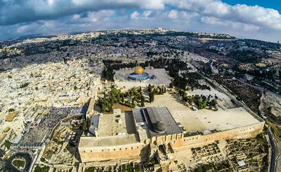 תיעוד מהאוויר: רבבות בברכת כהנים בכותל