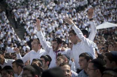 הצלחה לתנועת ש"ס: אלפים הקבילו את פני נשיא המועצת