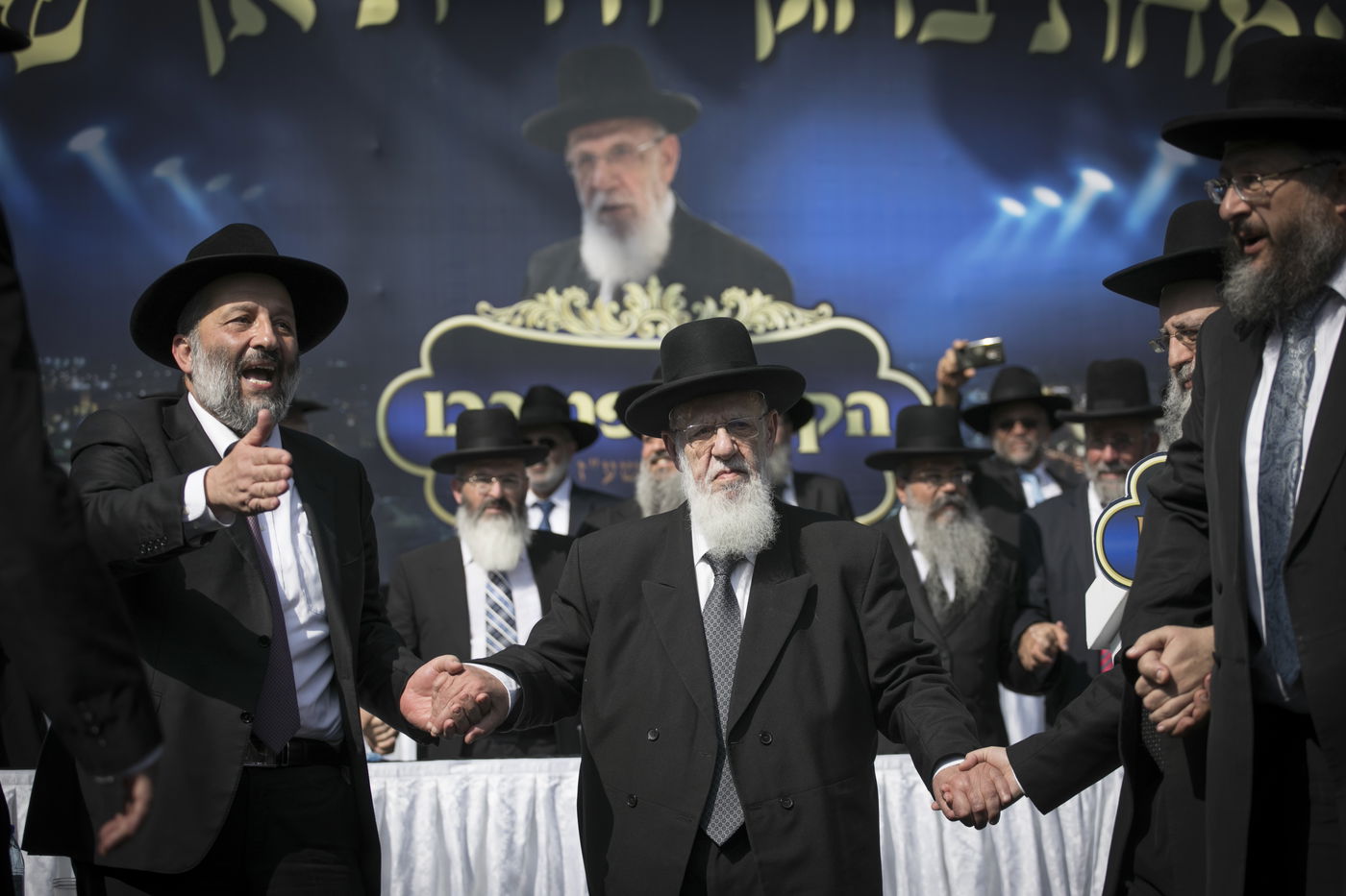 הצלחה לתנועת ש"ס: אלפים הקבילו את פני נשיא המועצת