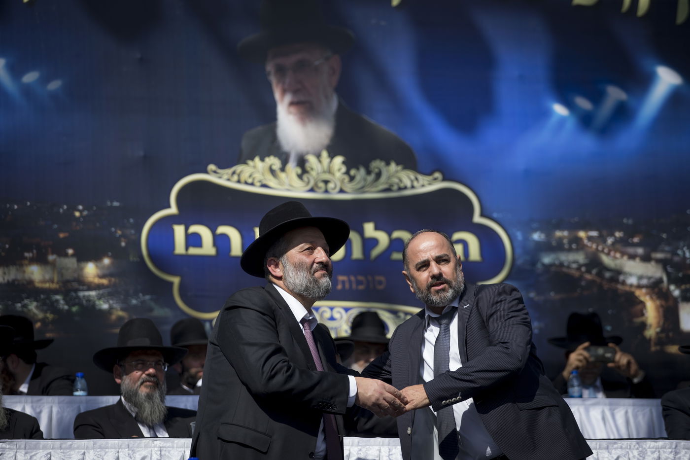 הצלחה לתנועת ש"ס: אלפים הקבילו את פני נשיא המועצת