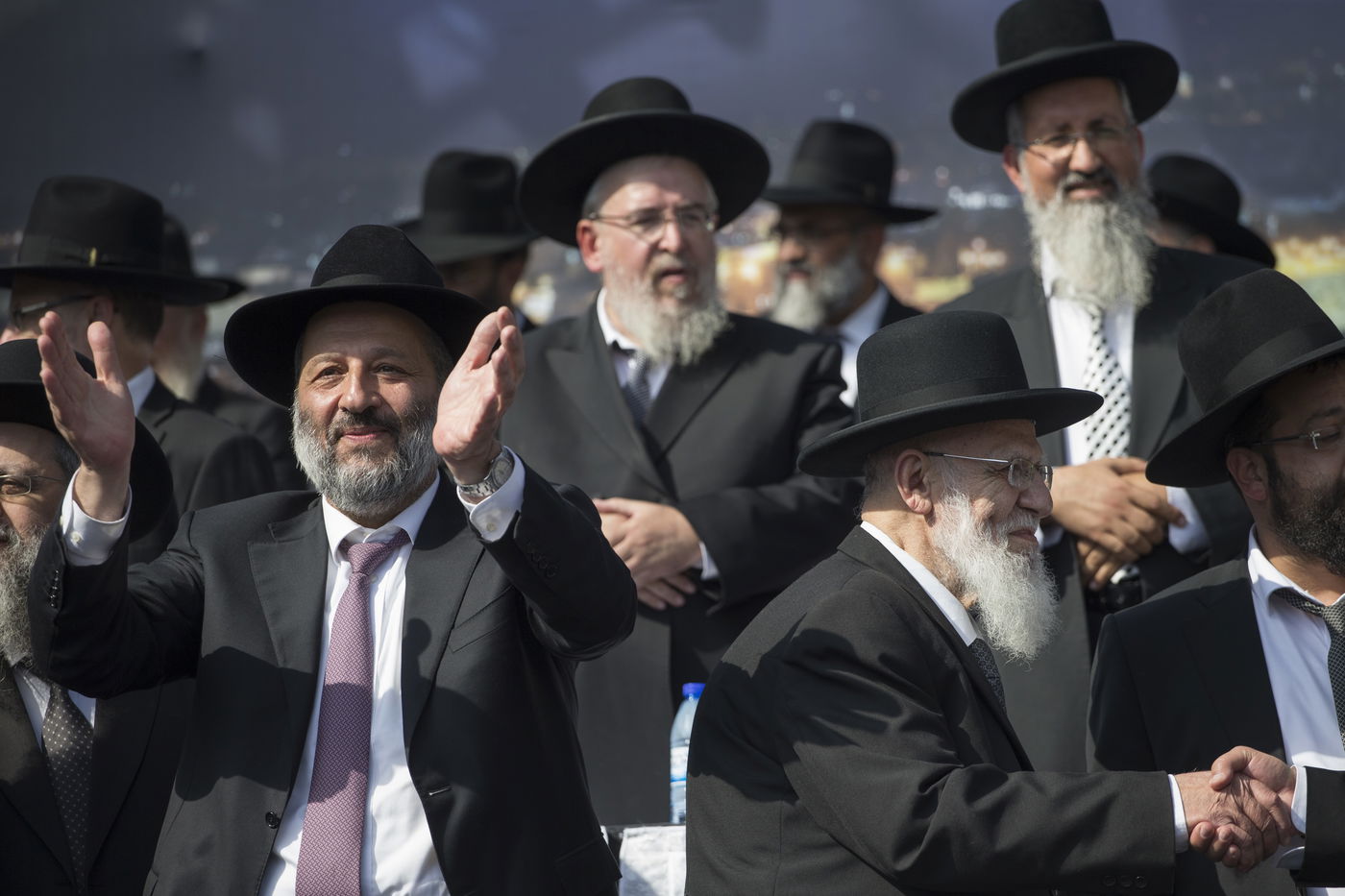 הצלחה לתנועת ש"ס: אלפים הקבילו את פני נשיא המועצת