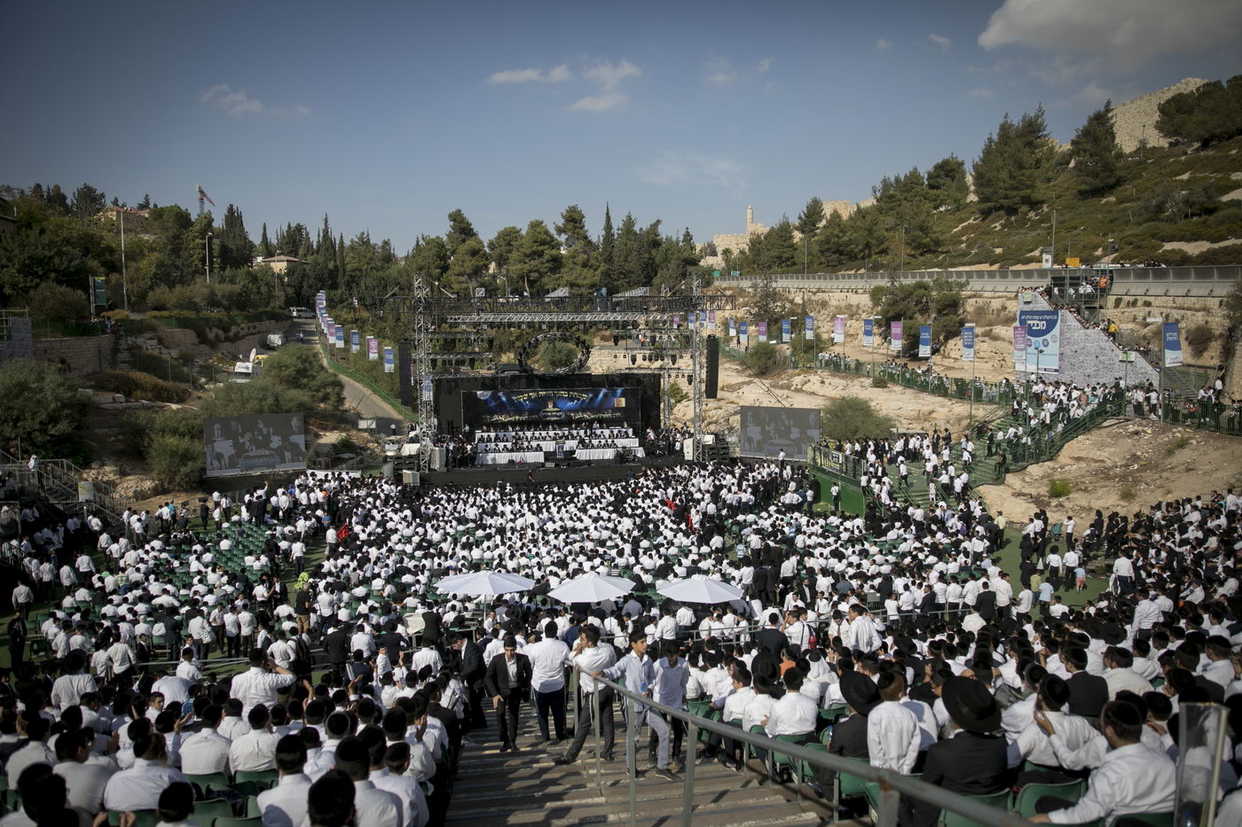הצלחה לתנועת ש"ס: אלפים הקבילו את פני נשיא המועצת