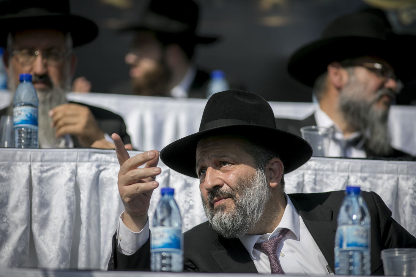 הצלחה לתנועת ש"ס: אלפים הקבילו את פני נשיא המועצת