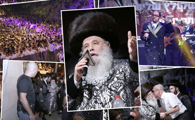 50 אלף איש בשמחה הגדולה בישראל בחצר הקודש מישקולץ בפתח תקוה