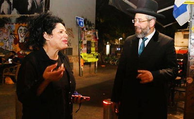 הגר"ד לאו עם חיה קלור