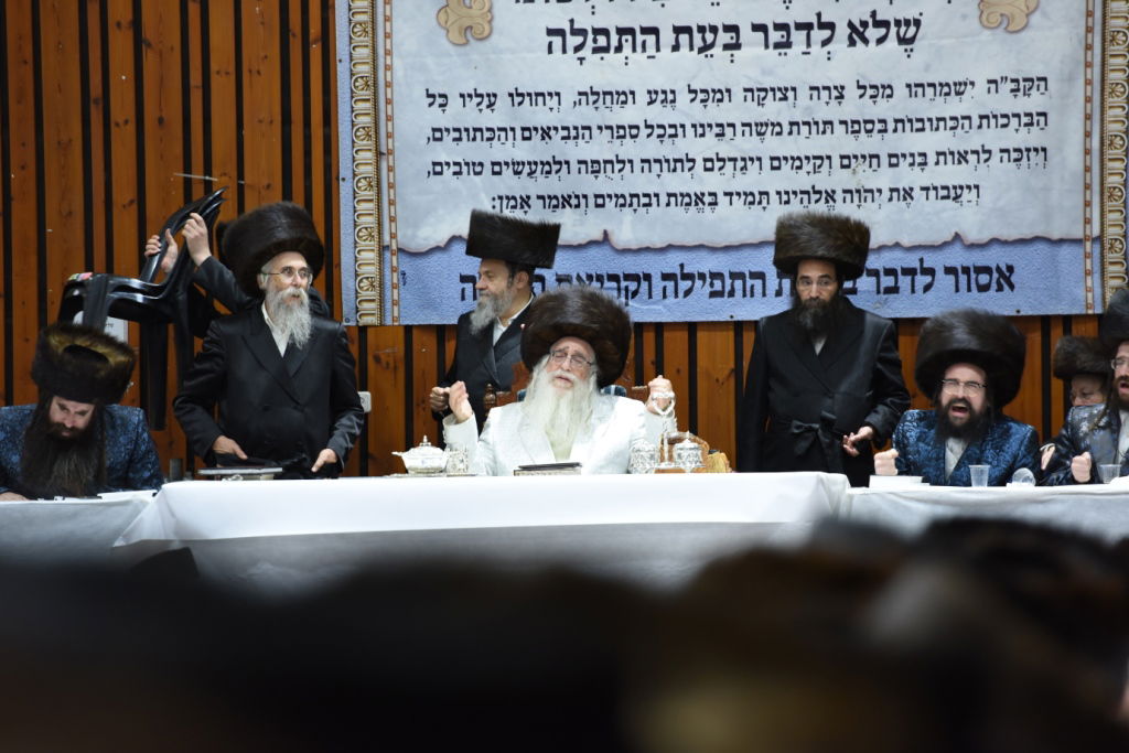 הקפות וזריקת תפוחים | תיעוד מחצר צאנז