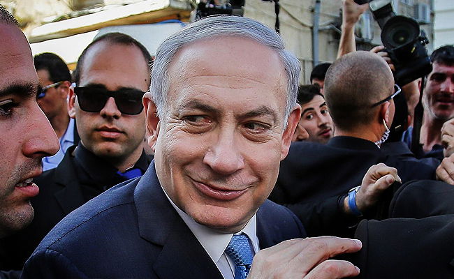 נתניהו בבחירות 2015