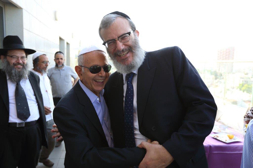 כשהגרי"מ לאו זכה לברכת כהנים מהילדים המיוחדים