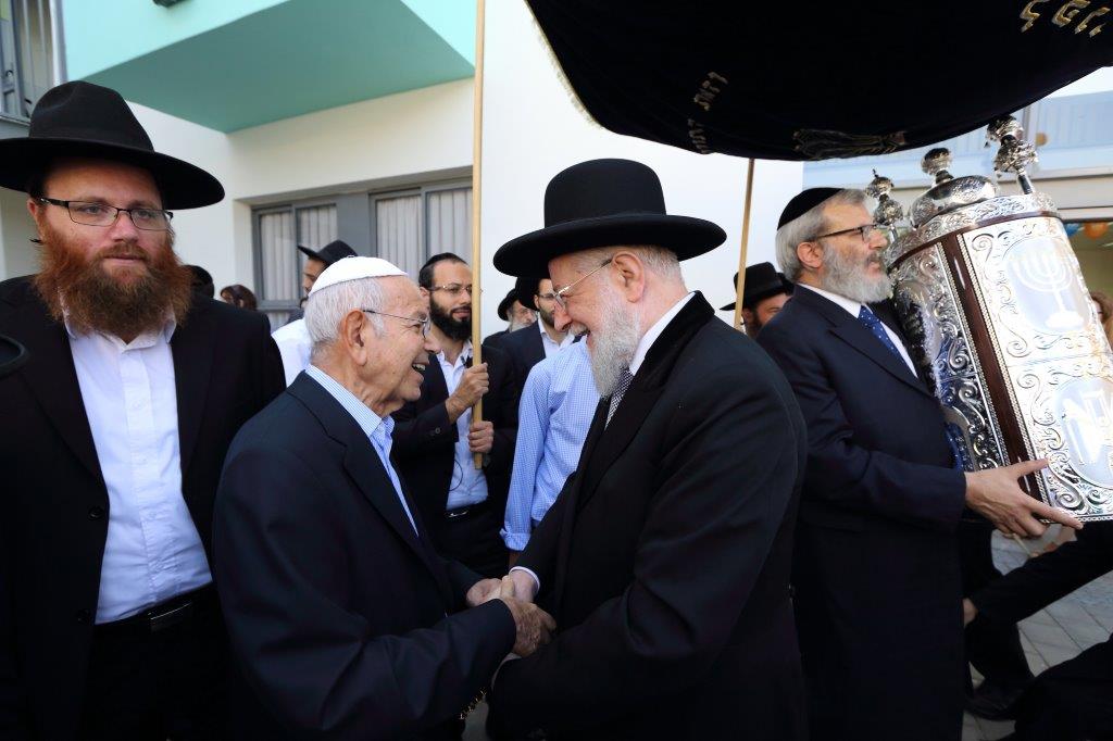 כשהגרי"מ לאו זכה לברכת כהנים מהילדים המיוחדים