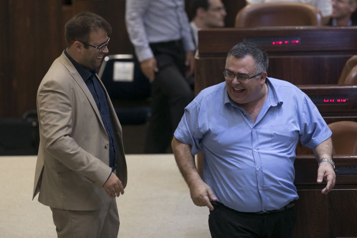 היום הראשון של מושב החורף בכנסת. צפו בתמונות