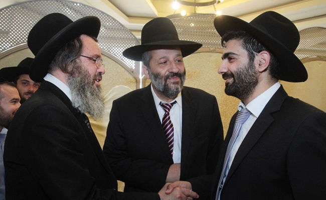 ח"כ החדש מיכאל מלכיאלי, השר אריה דרעי והגר"ד כהן