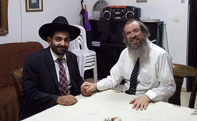 ח"כ מלכיאלי במעונו של הגר"ד כהן, אמש