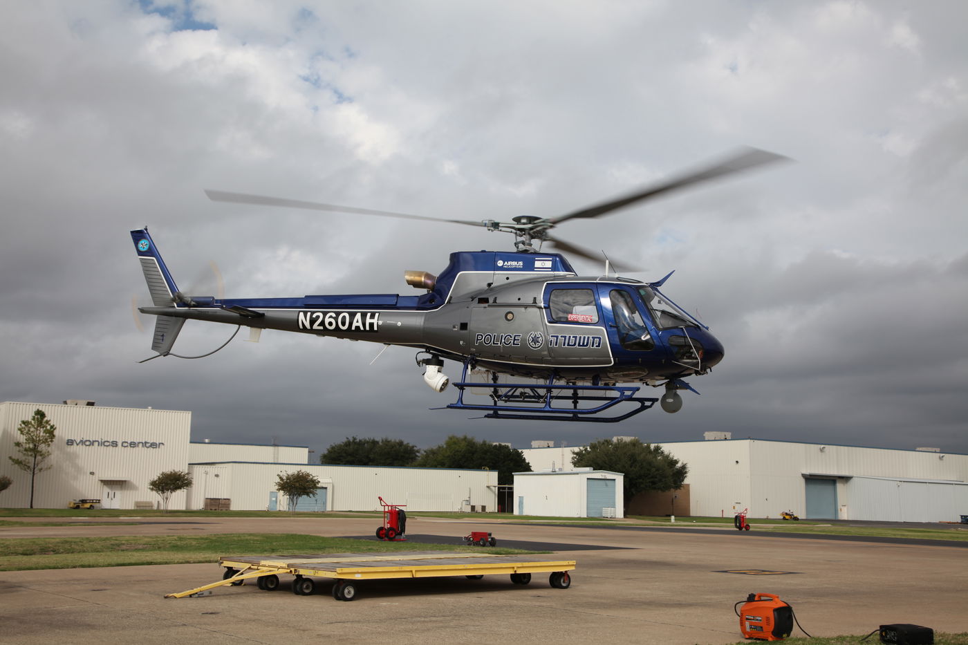 6 מסוקים חדשים ליחידה האווירית של המשטרה • צפו