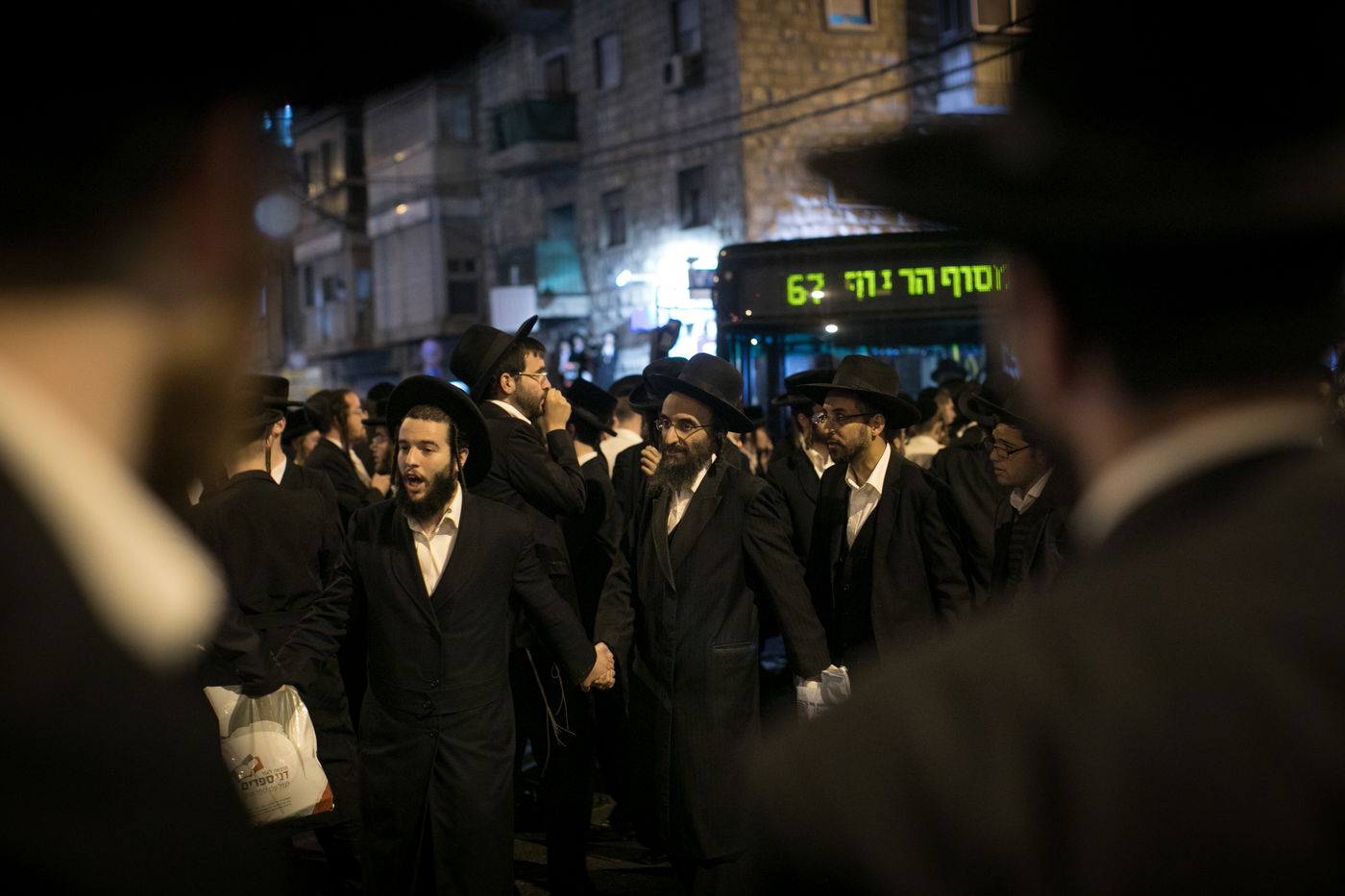 גלריה: הפגנת המאות בצומת בר אילן בירושלים