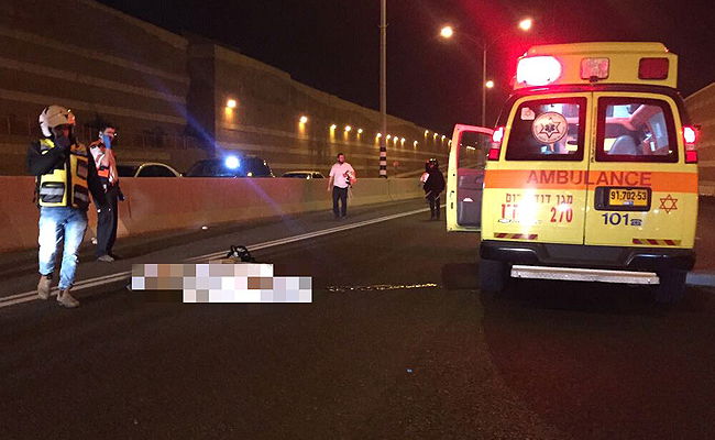 זירת התאונה, הלילה