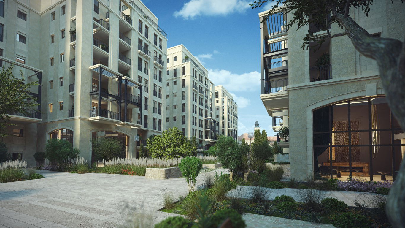 תכנון מושלם וקפדני. ג'רוזלם אסטייטס.