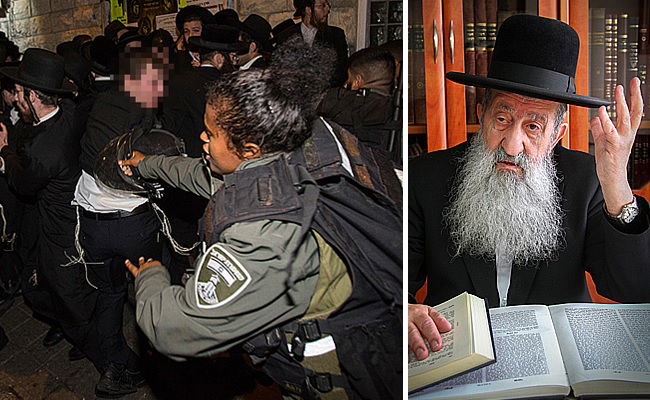 הרב מוצפי והפגנות 'הפלג'